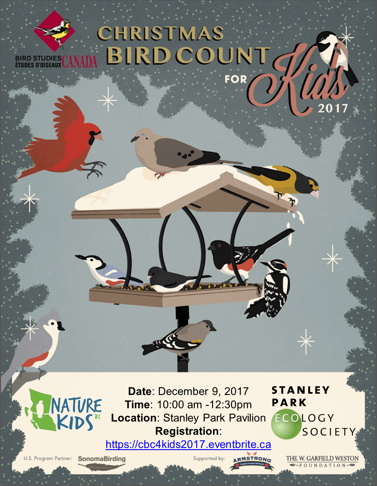 Come birding with us this winter and contribute to citizen science