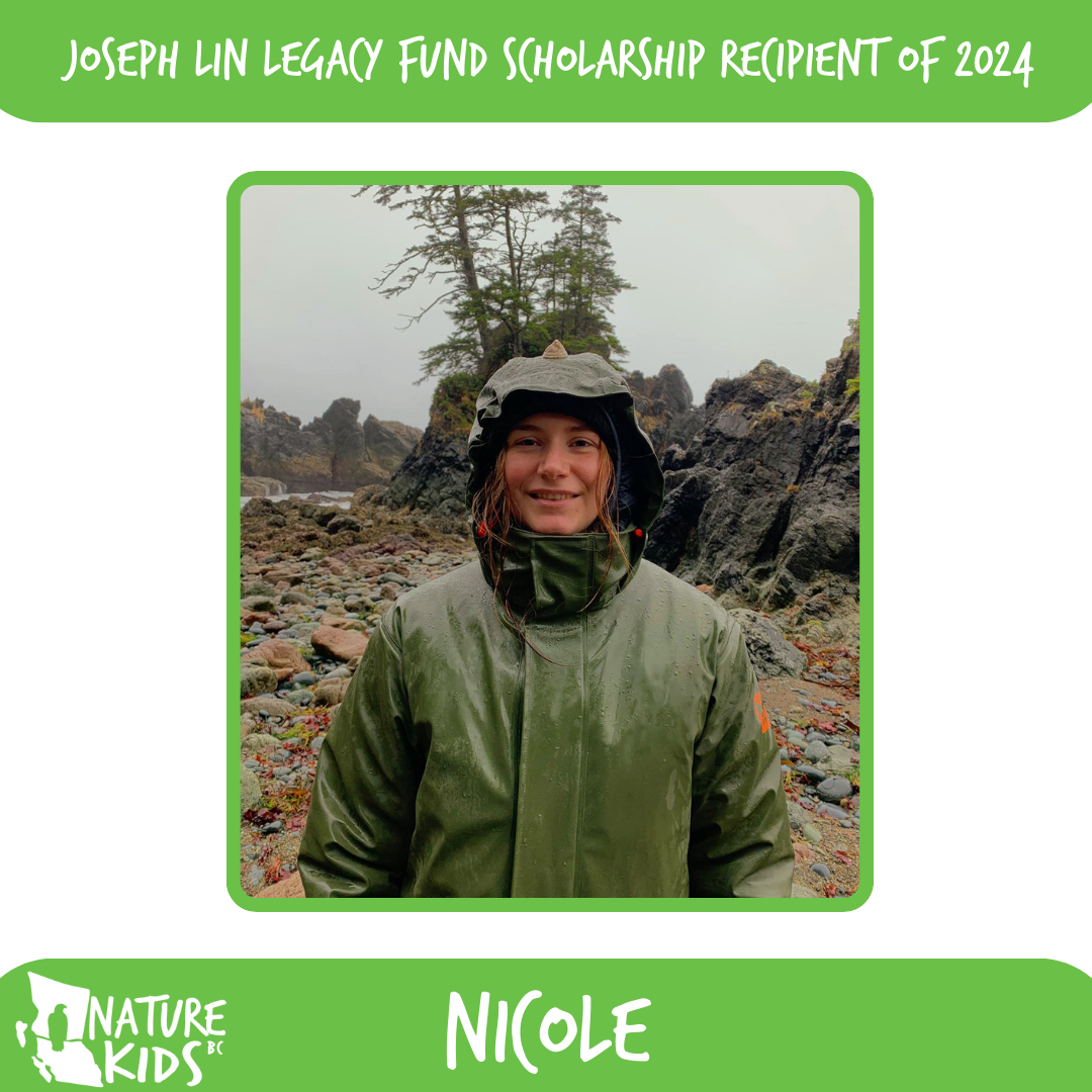 NatureKids BC 2024 Scholarship Winner!