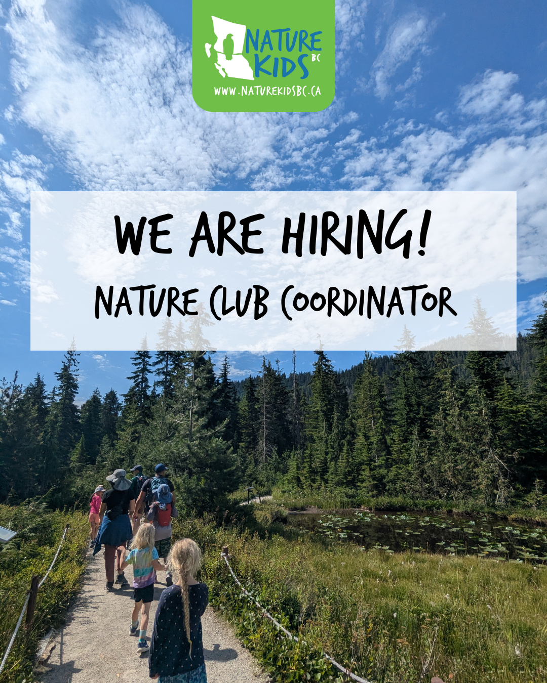 Employment Opportunity: Nature Club Coordinator