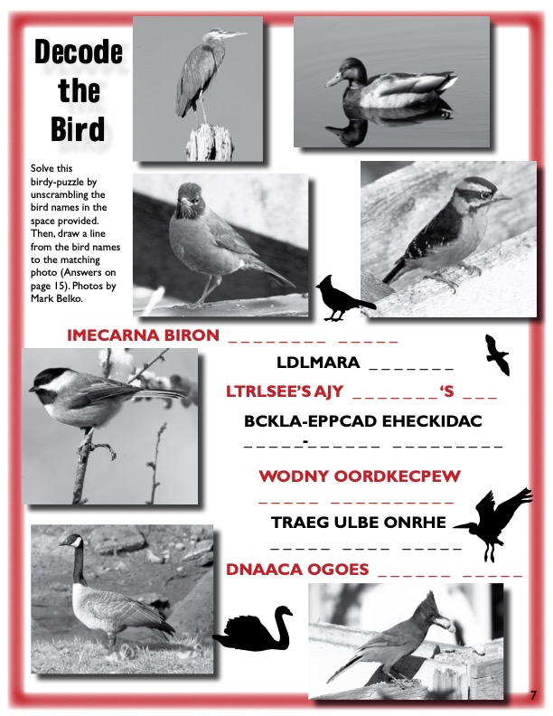 2014 - Vol 15 - Issue - Activity Sheets